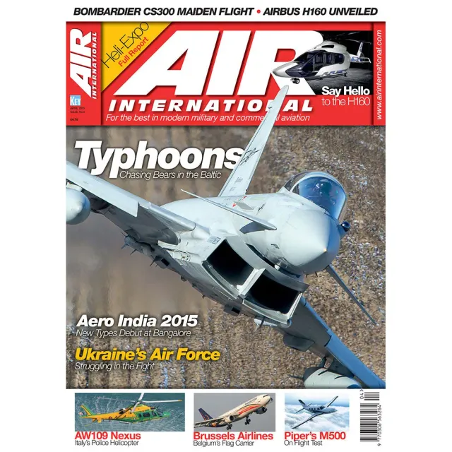 AIR International april 2015 tidning lösnummer flygvapen