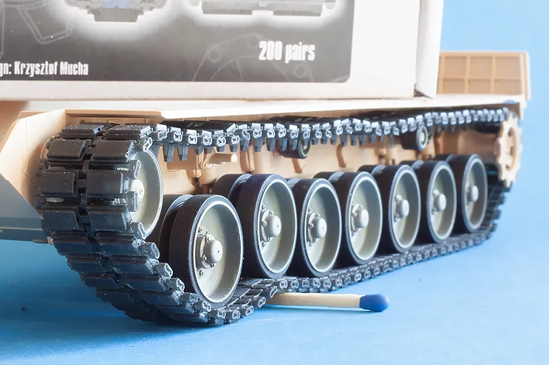 Rossagraph QuickTracks T-35111 larvband 1/35 Leopard 2 Diehl
