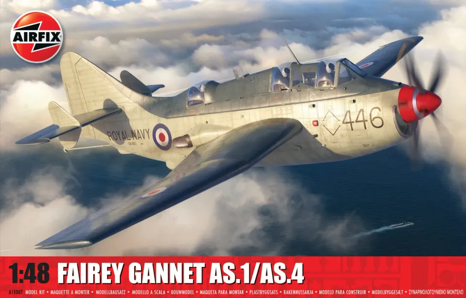 Airfix Fairey Gannet AS.1 AS.4 byggsats 1:48