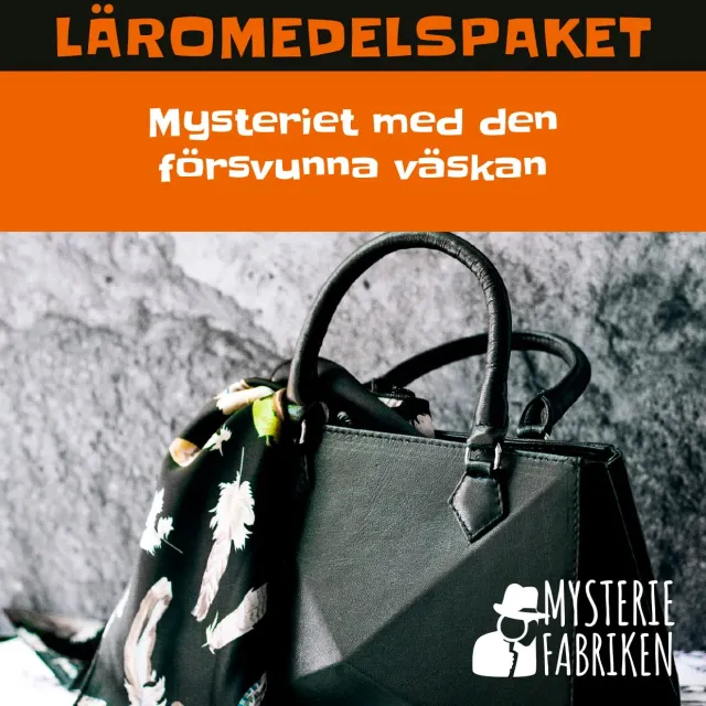 Mysteriefabriken Mysteriet med den försvunna väskan läromedelspaket 6-12 år