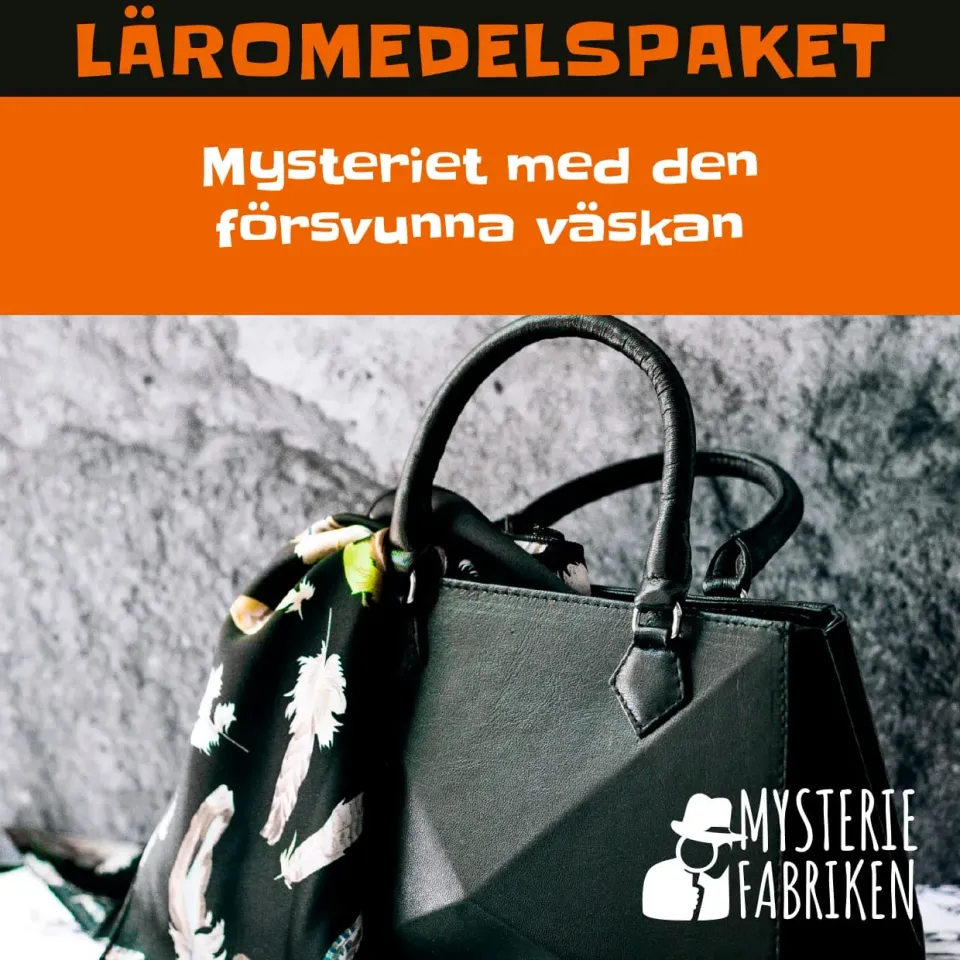 Mysteriefabriken Mysteriet med den försvunna väskan läromedelspaket 6-12 år