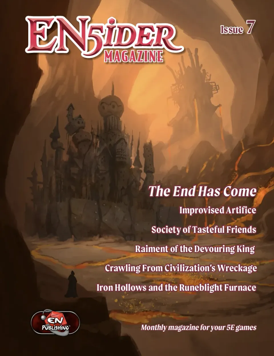 EN Publishing EN5ider 7 Apocalyptic Fantasy tidning PDF