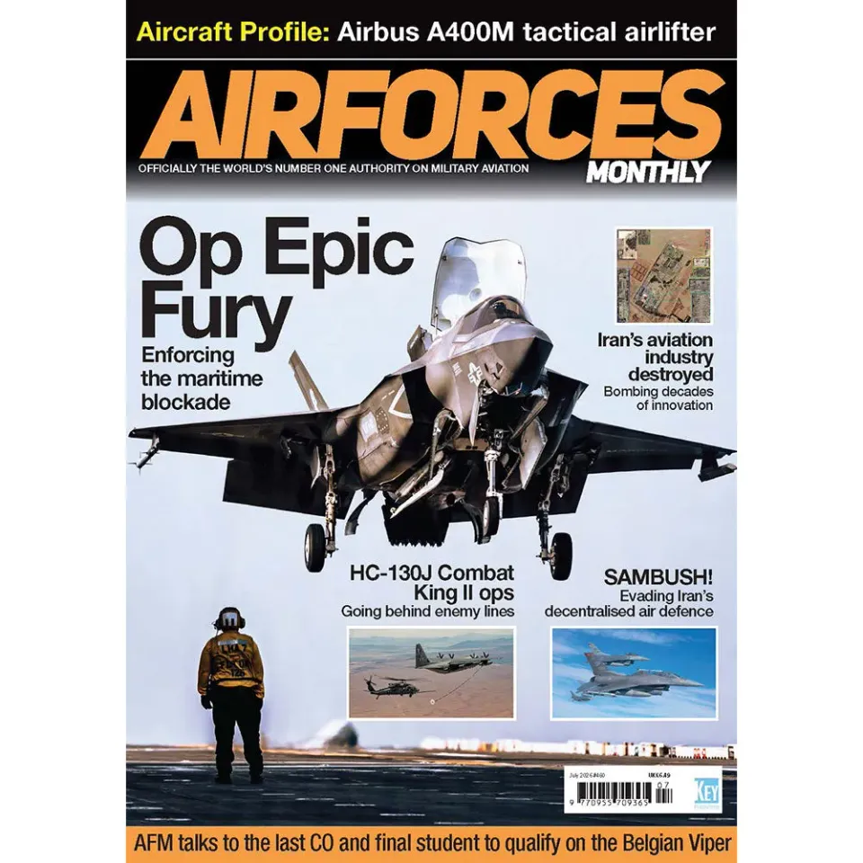 AirForces Monthly juli 2026 tidning A400M Iran