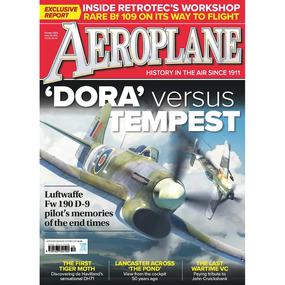 Aeroplane Monthly October 2025 tidning flyghistoria