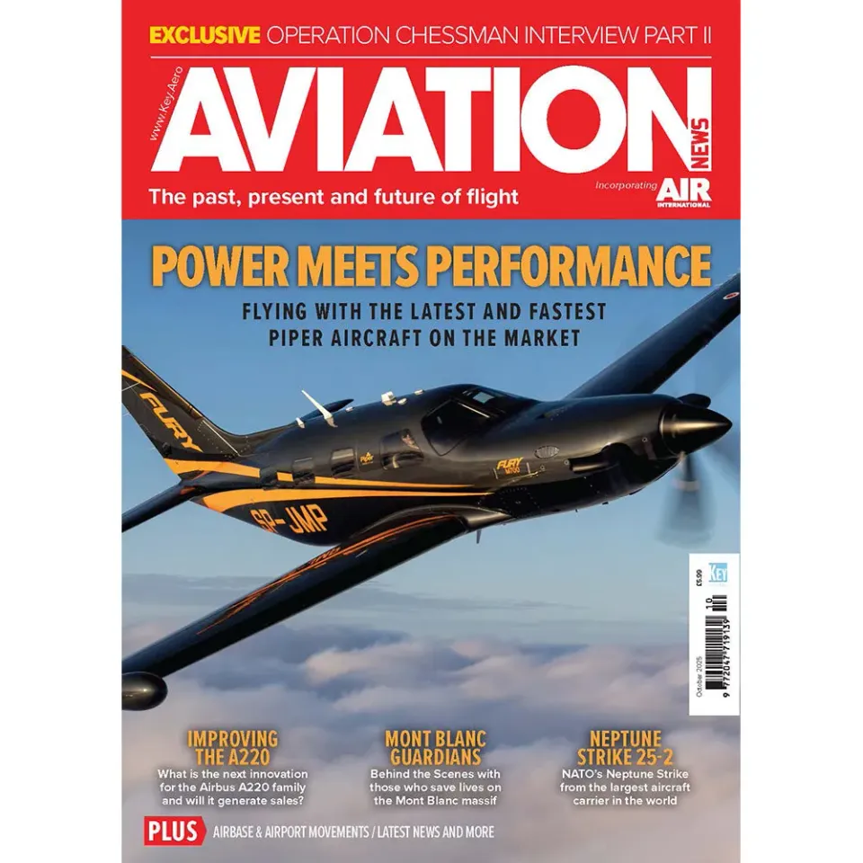 Aviation News 1 år 12 nummer tidning prenumeration flyg