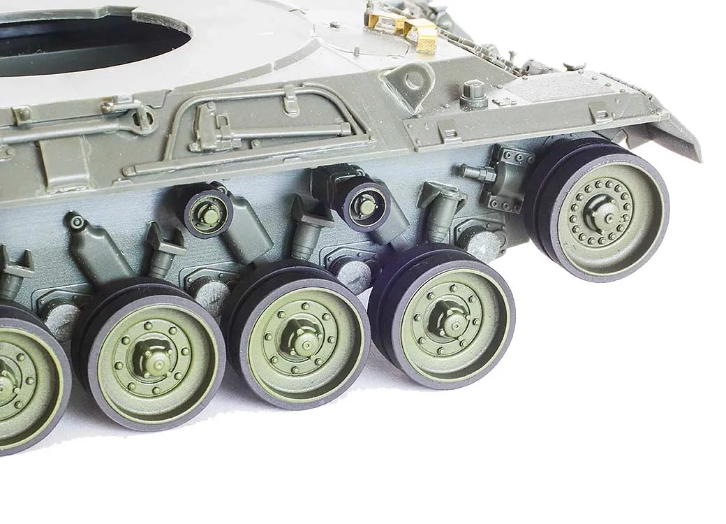 Rossagraph QuickWheel QW-142 målmask Leopard 1 1:35