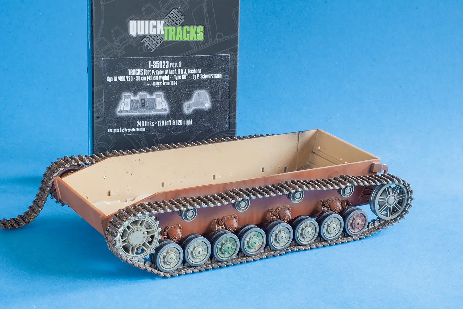 Rossagraph QuickTracks T-35023 band Panzer IV 1:35