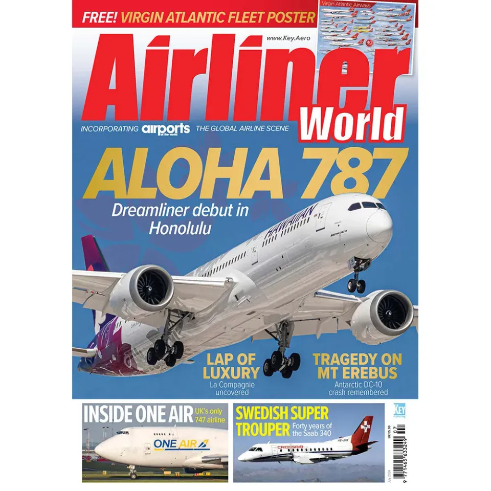 Airliner World July 2024 tidning lösnummer