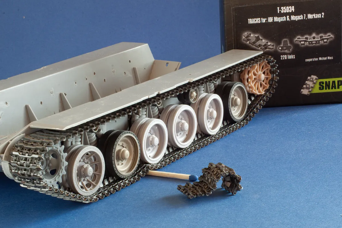 ROSSAGRAPH QuickTracks T-35034 larvband 1/35 Magach Merkava