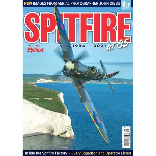 FlyPast Spitfire 85th Anniversary tidning 100 sidor jubileum