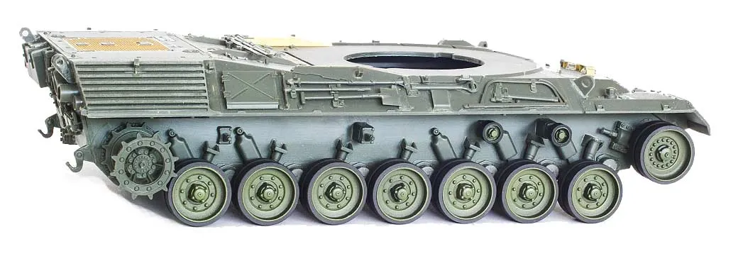 Rossagraph QuickWheel QW-142 målmask Leopard 1 1:35