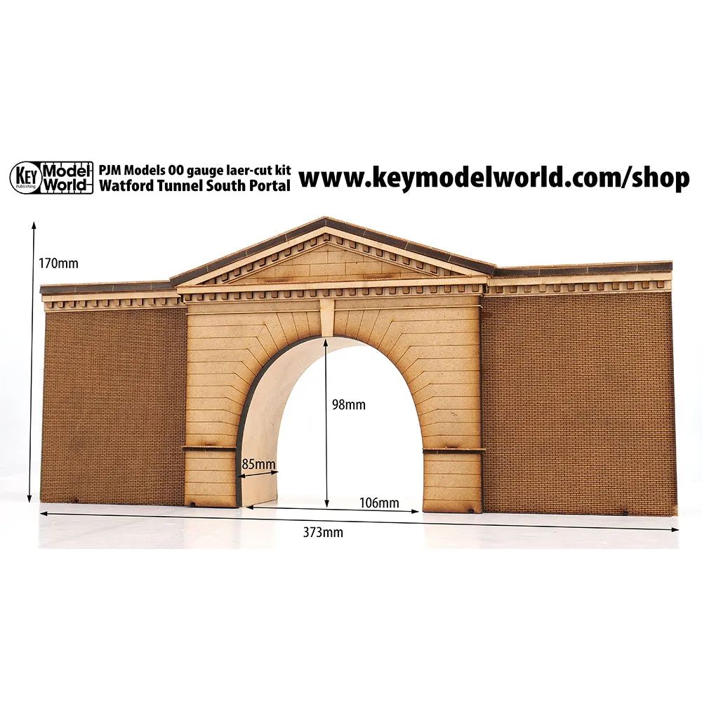 PJM Models Watford Tunnel portal modellbyggsats OO