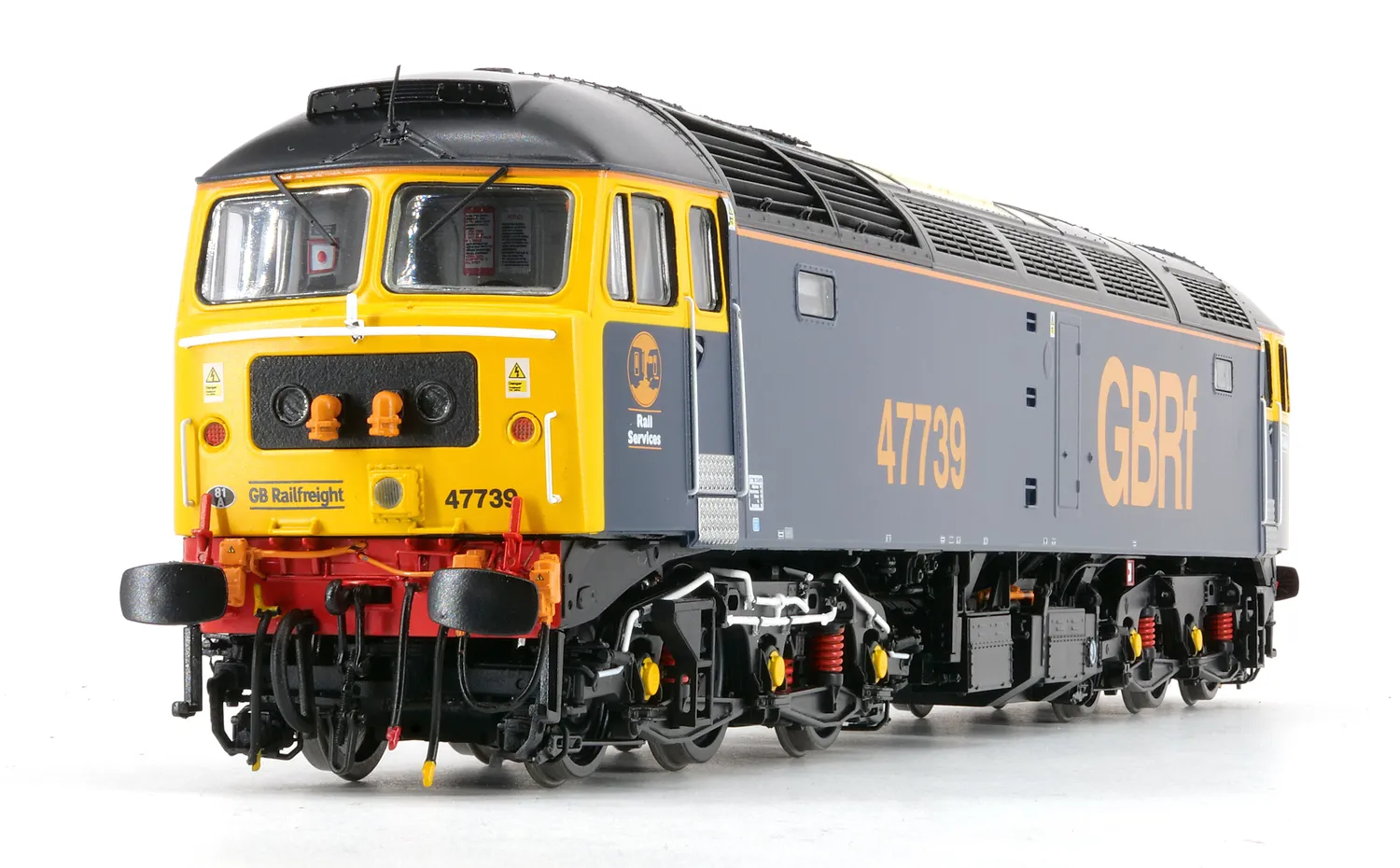 Cavalex Class 47 47739 lok GBRf blå DCC-ready