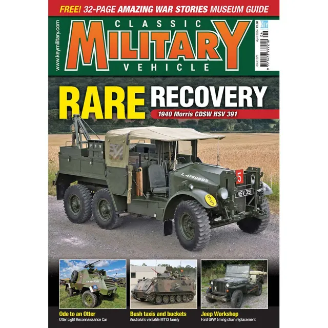 Classic Military Vehicle april 2024 tidning lösnummer