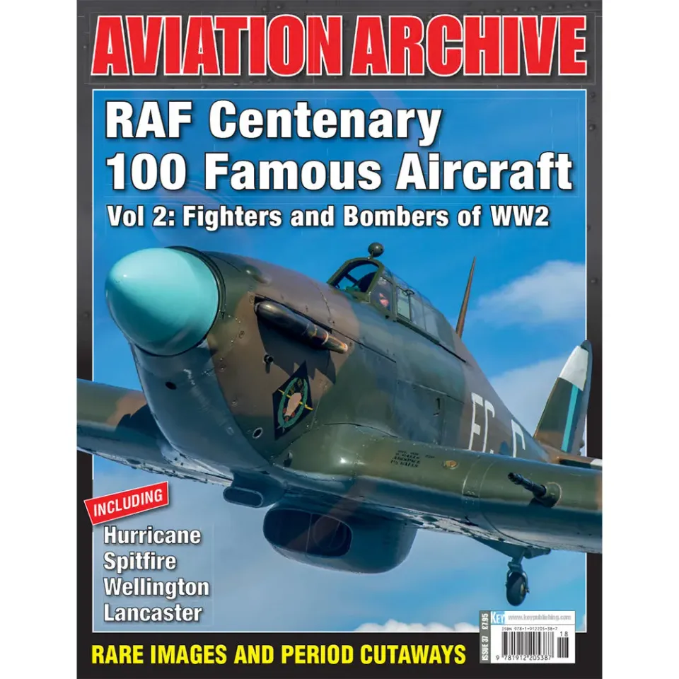 Aviation Archive RAF Centenary Vol 2 tidning – 100 flygplan