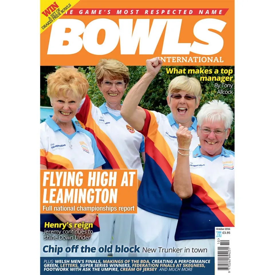 Bowls International oktober 2016 tidning lösnummer bowls