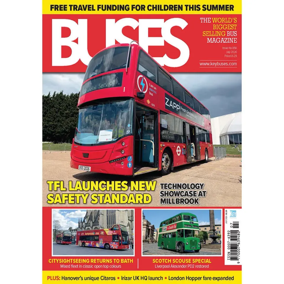 Buses juli 2026 tidning lösnummer bussar