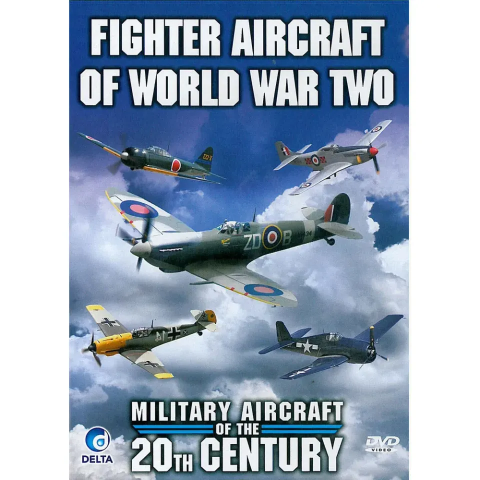 Military Aircraft WWII DVD-film jaktplan