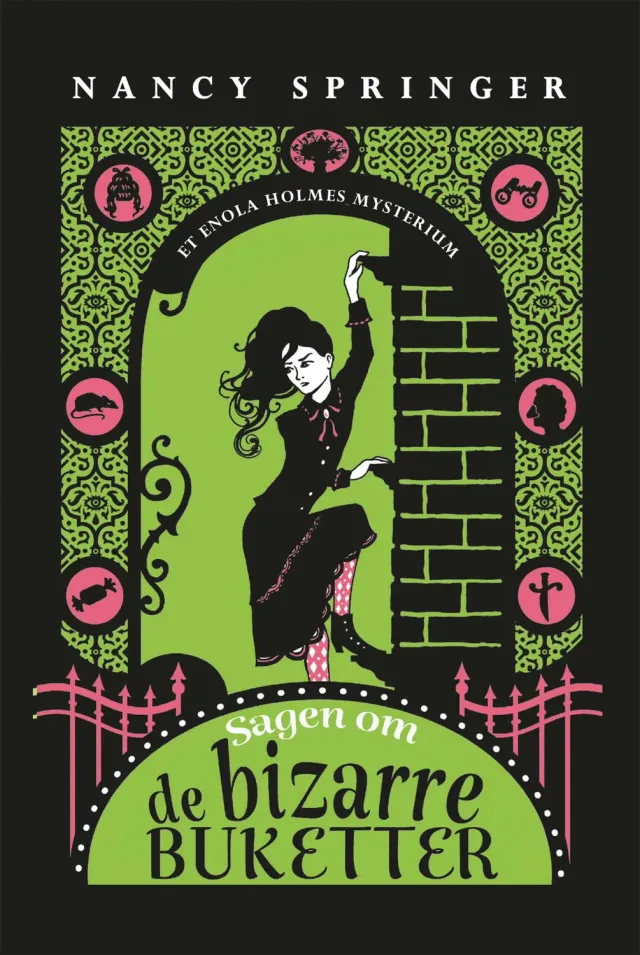 ABC Forlag Enola Holmes Bizarre Buketter bok deckare