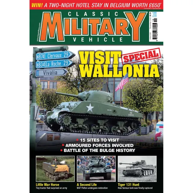 Classic Military Vehicle december 2025 tidning pansar