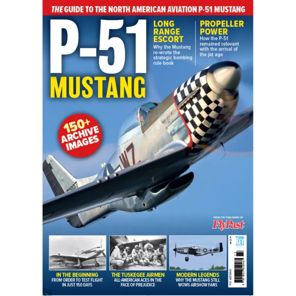 Key P-51 Mustang bok 116 sidor jaktflyg historia
