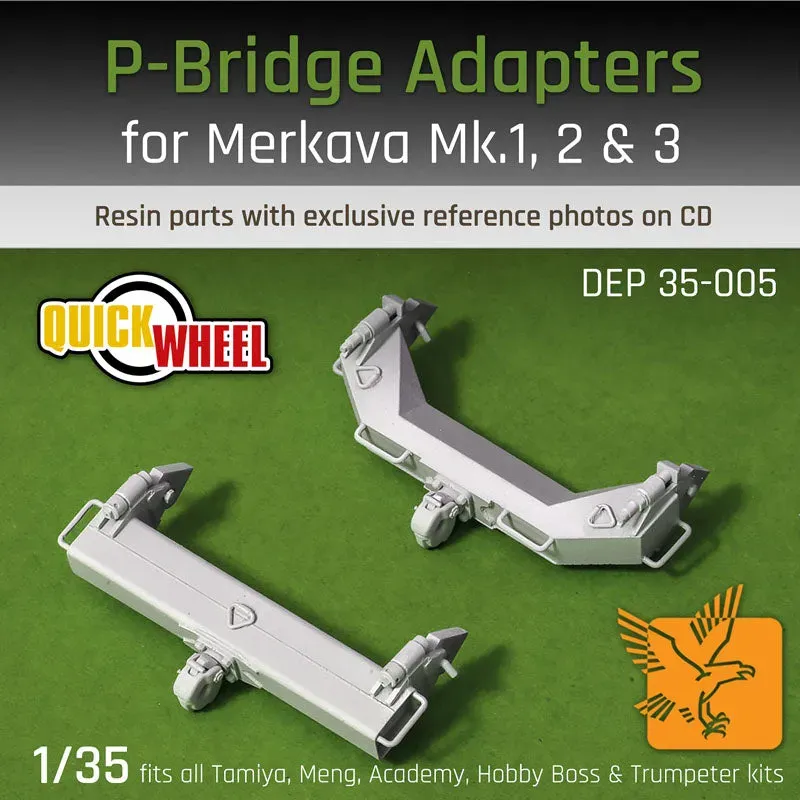Rossagraph DEP-35005 adapter 1:35 Merkava P-Bridge