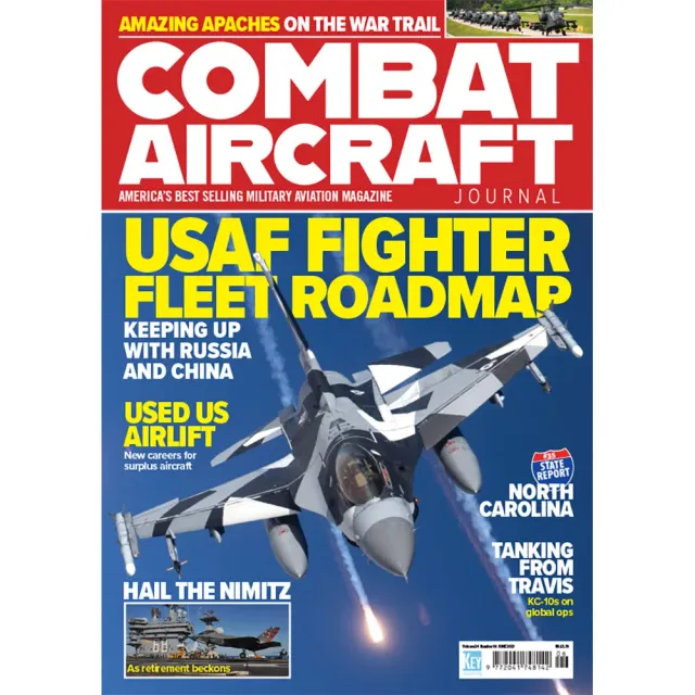 Combat Aircraft Journal juni 2023 tidning stridsflyg