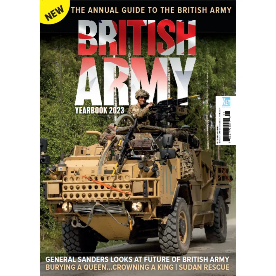 British Army Yearbook 2023 tidning 116 sidor regementen