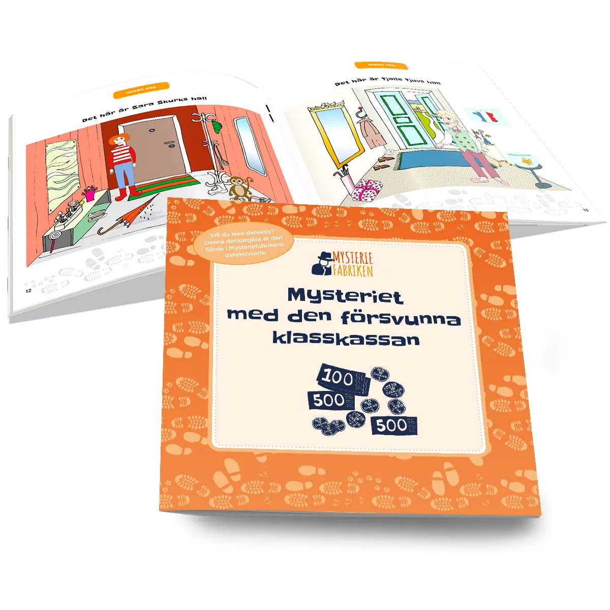 Mysteriefabriken Bokpaket 5 kluriga deckargåtor