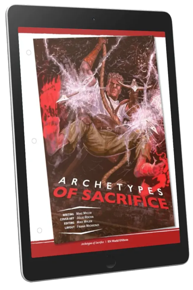 EN Publishing Archetypes of Sacrifice rollspel PDF D&D 5e