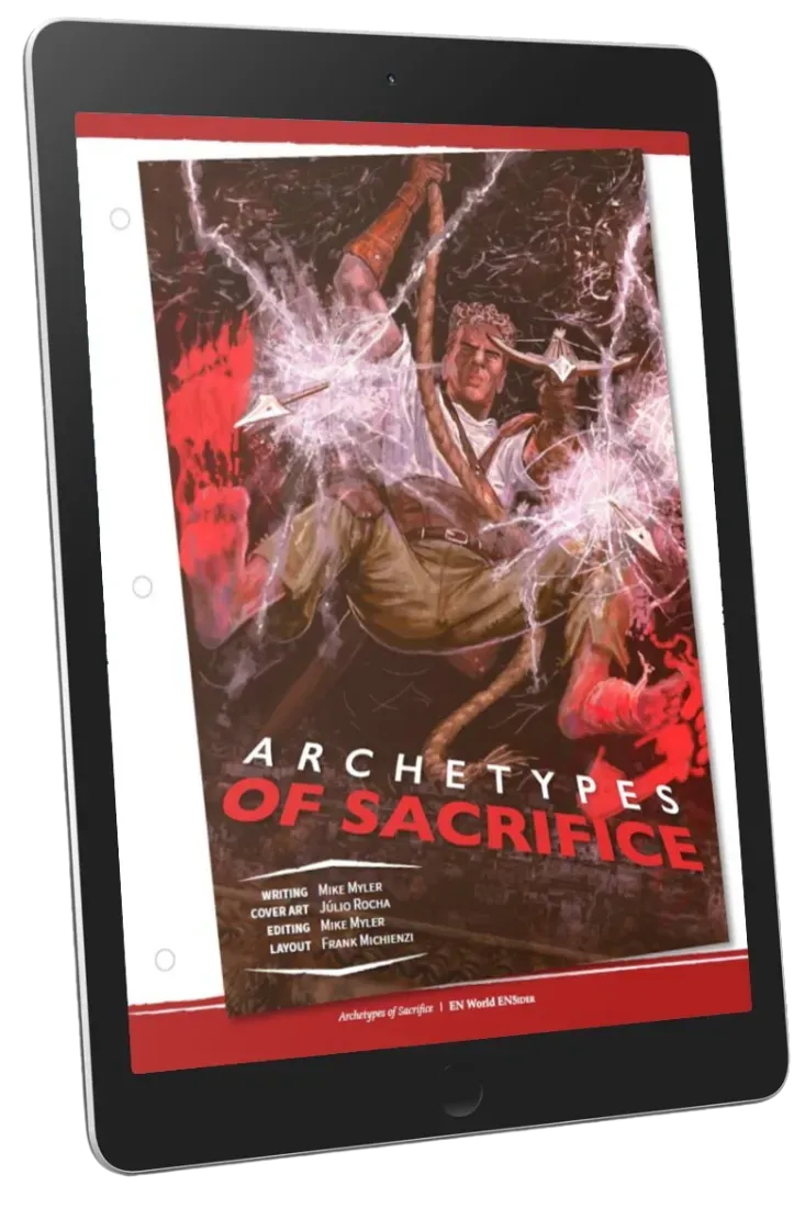 EN Publishing Archetypes of Sacrifice rollspel PDF D&D 5e