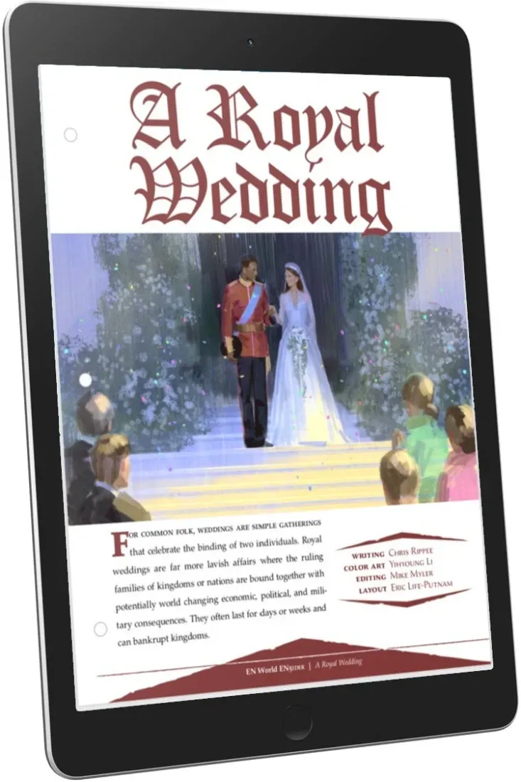 EN Publishing A Royal Wedding äventyrspdf PDF D&D 5e
