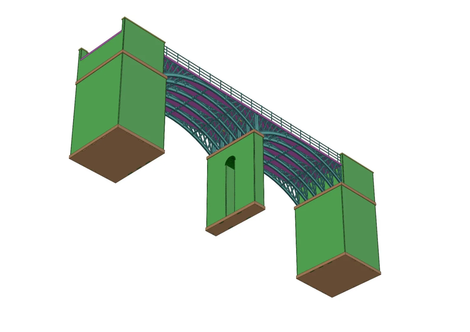 Key Model World Outwood Viaduct modellbyggsats OO