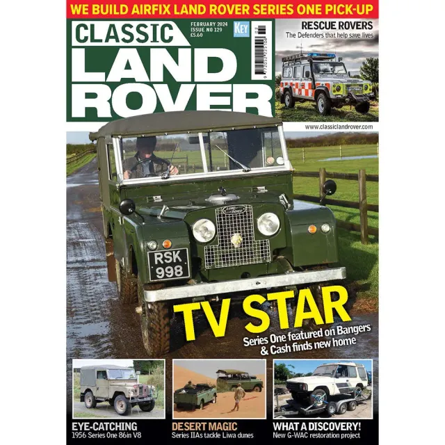 Classic Land Rover februari 2024 tidning lösnummer