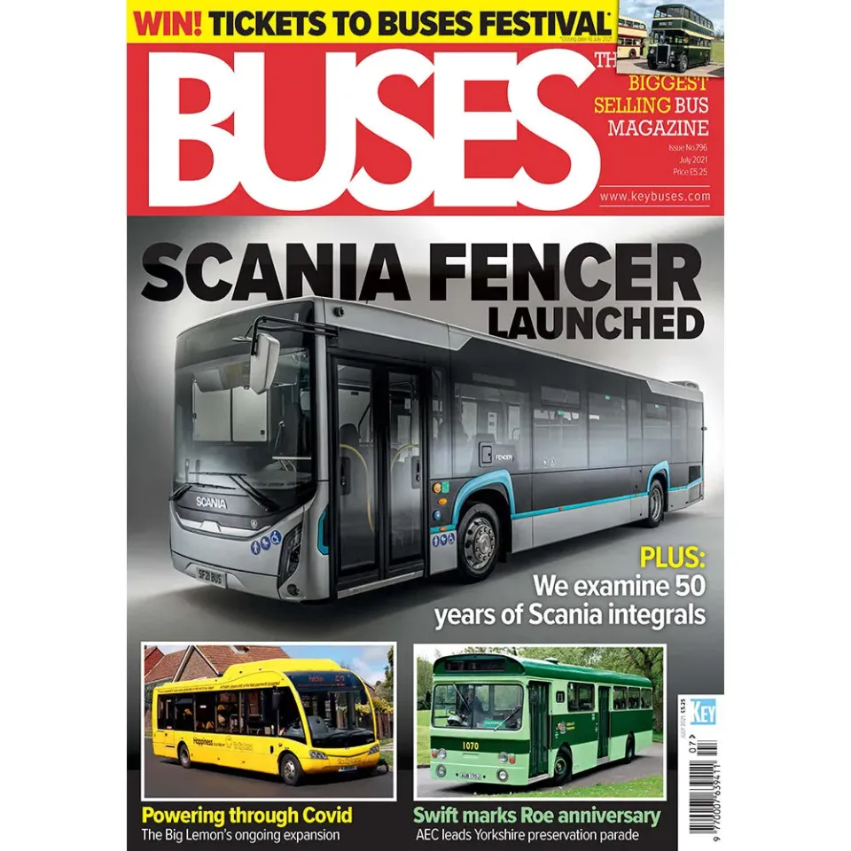 Buses juli 2021 tidning engelsk busstidning