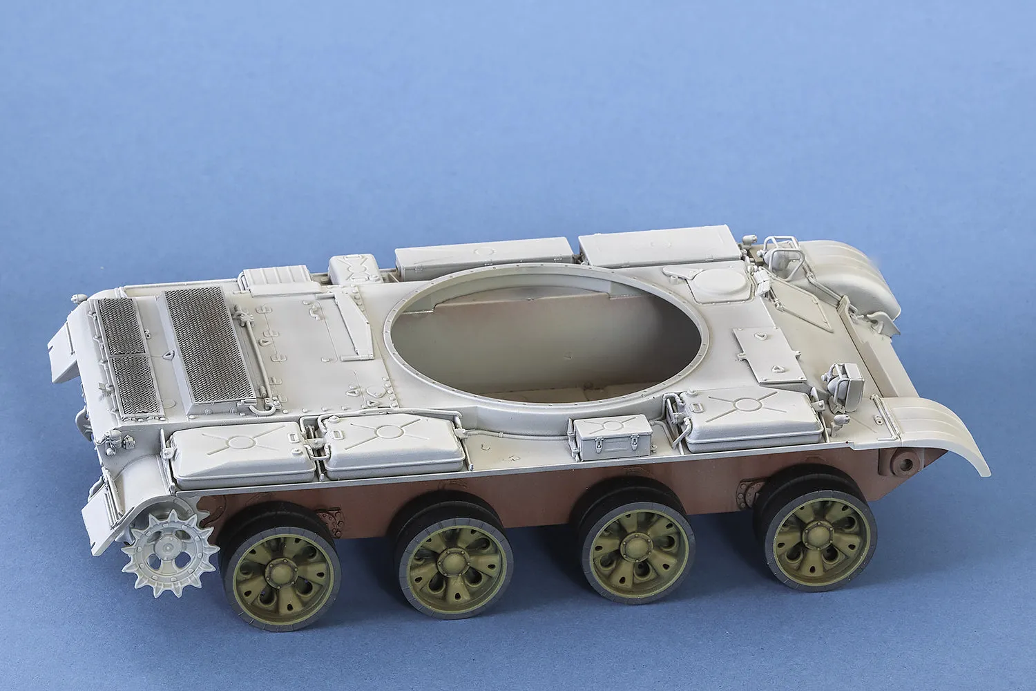 Rossagraph QuickWheel QW-181 målmask 1/35 ZSU-57-2 Trumpeter