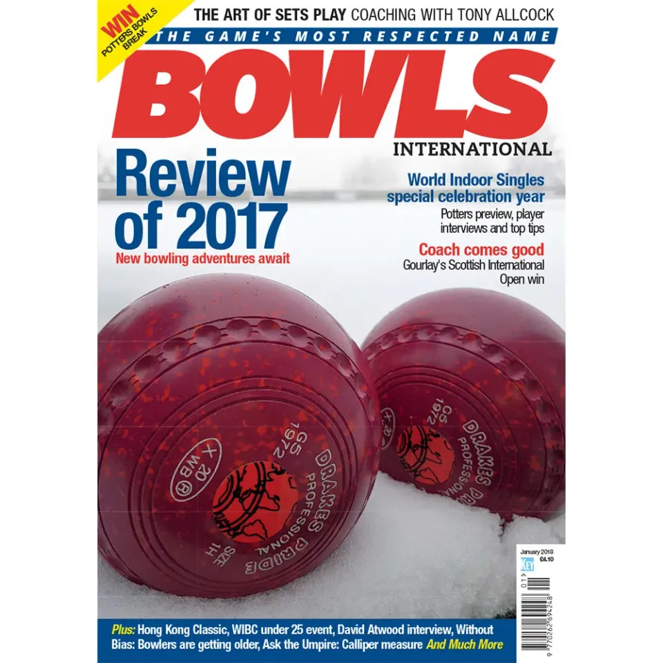 Bowls International januari 2018 tidning lösnummer bowls