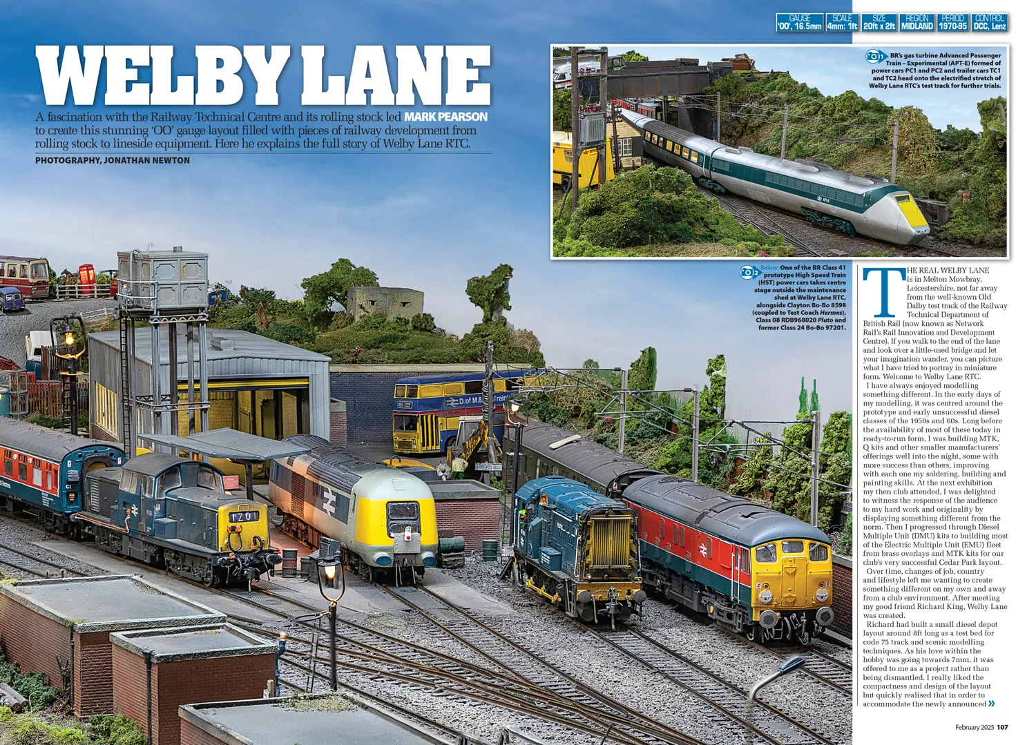 Hornby Magazine February 2025 tidning februarinummer