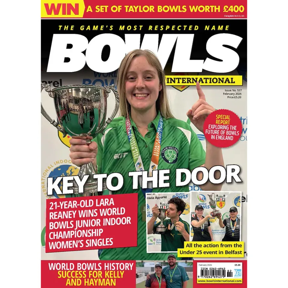 Bowls International februari 2026 tidning – bowlsport