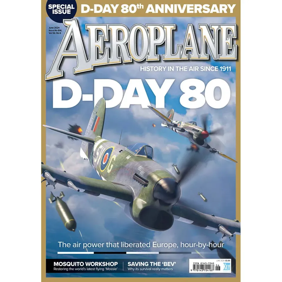 Aeroplane Monthly juni 2024 tidning D-Day 80 år