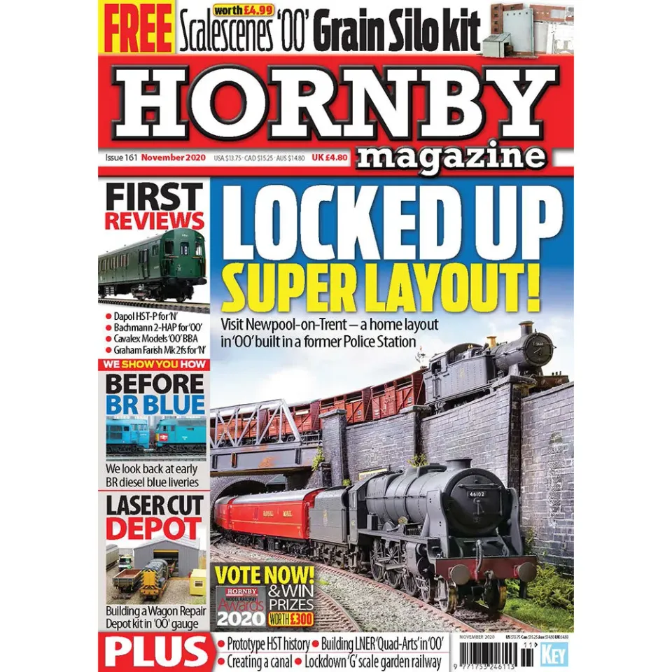 Hornby Magazine november 2020 tidning modelljärnväg