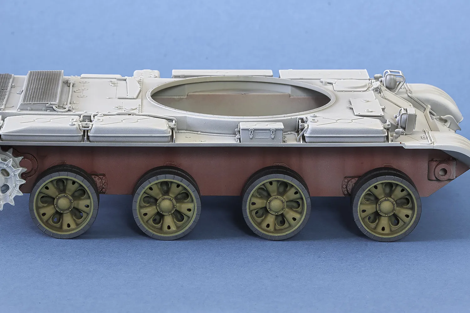 Rossagraph QuickWheel QW-181 målmask 1/35 ZSU-57-2 Trumpeter