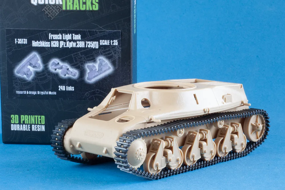 ROSSAGRAPH QuickTracks T-35131 band Hotchkiss H39 1:35 resin