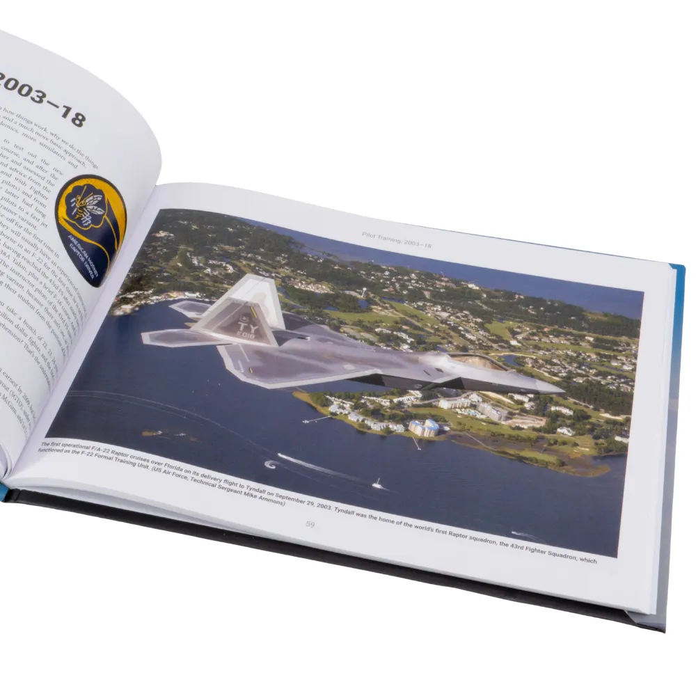 Key Books F-22 Raptor bok illustrerad
