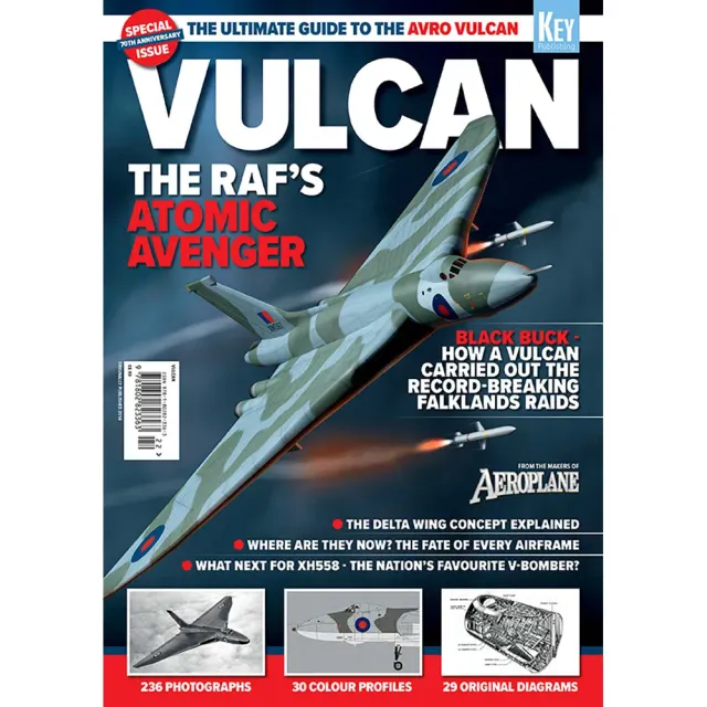 Aeroplane Icons Vulcan 70th Anniversary specialtidning 132 sidor