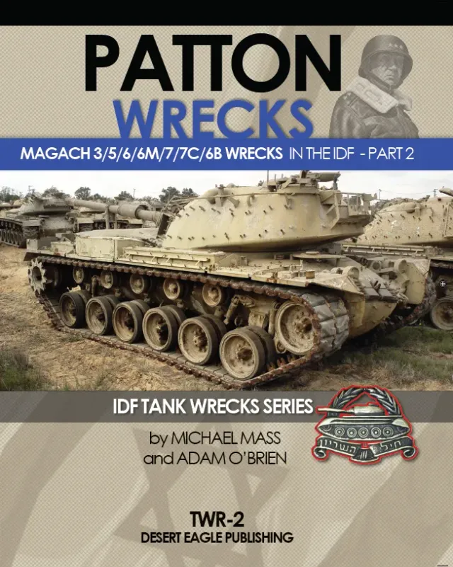 Desert Eagle TWR-2 Patton Wrecks bok 84 sidor Magach vrak