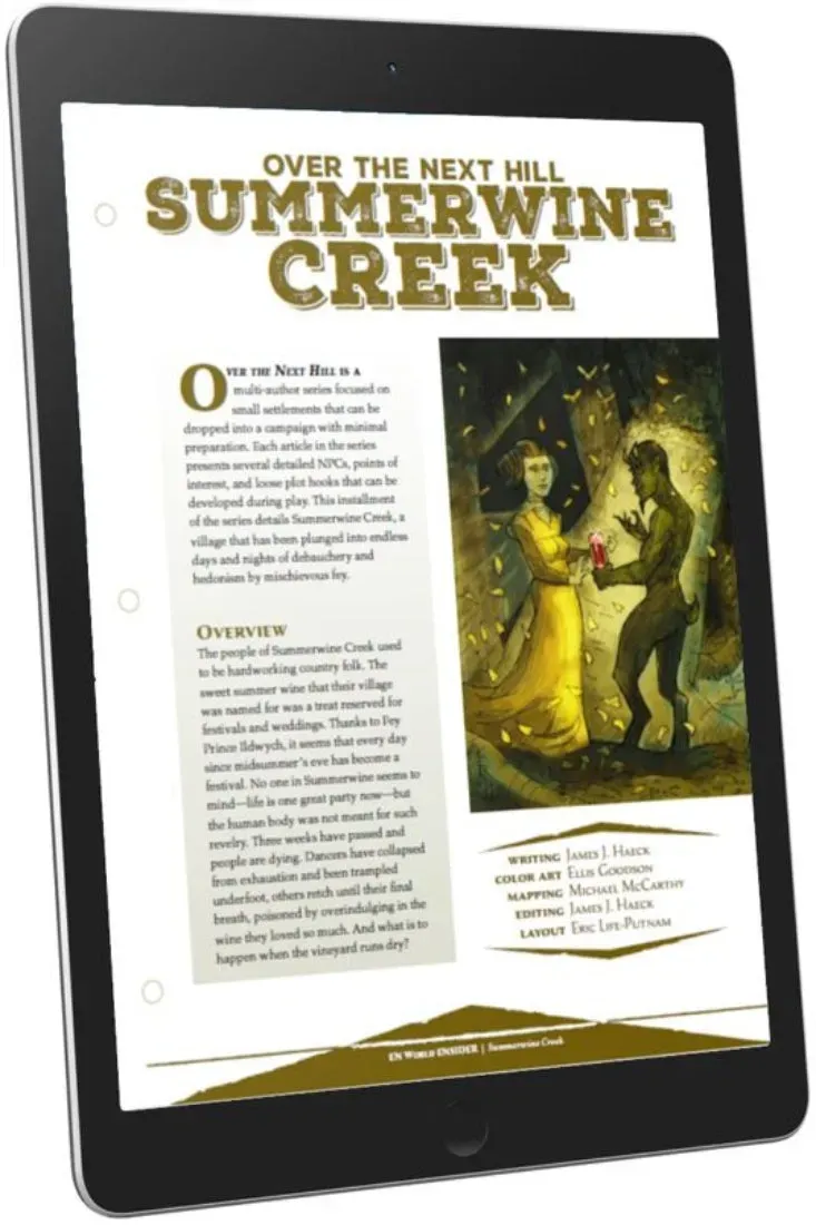 EN Publishing Over the Next Hill Summerwine Creek pdf D&D 5e