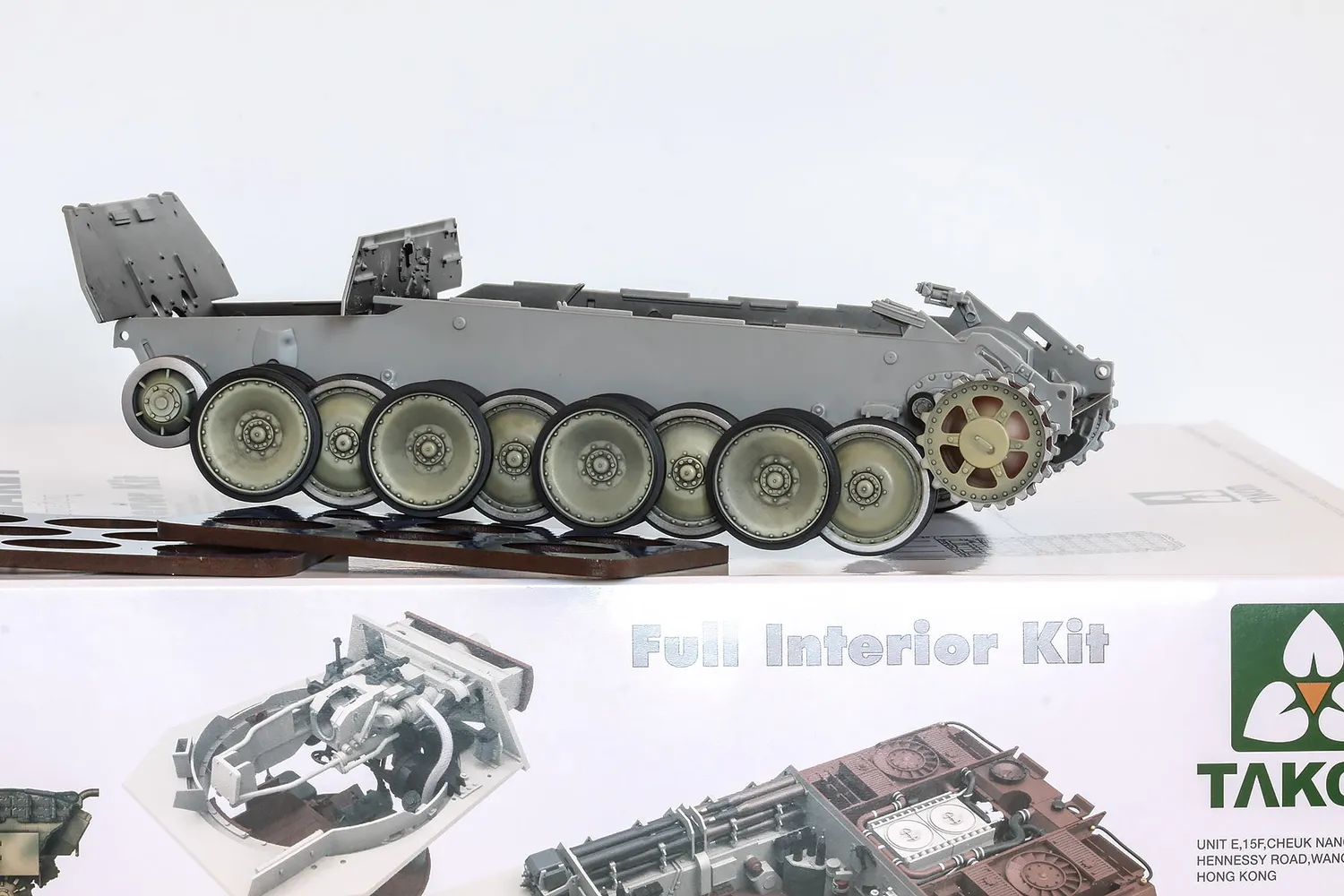 Rossagraph QuickWheel QW-209 mask Panther A Takom 1/35