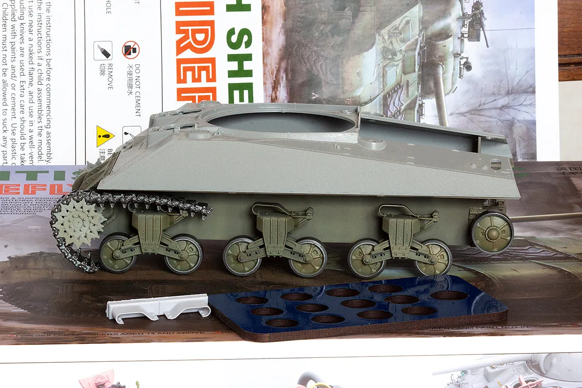Rossagraph QuickWheel QW-260 målarmask M4 Sherman VVSS 1/35