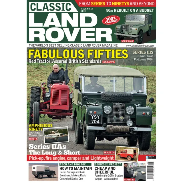 Classic Land Rover May 2014 tidning läsexemplar begagnad